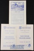 Shrewsbury Town v Oswestry Town 1946/47 Shropshire Senior Cup semi-final match programme 1948/49 v