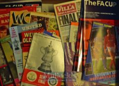 1960s onwards Semi-Final Football Programme Selection varied selection includes League Cup, FA