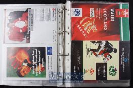 1954 to 1998 Wales and Scotland Rugby Programme collection (45): Each meeting of these Celtic rivals