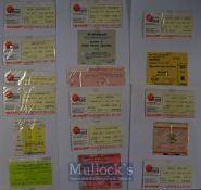 1982/83 Manchester Utd Division 1 football tickets homes (19) plus aways (17), FAC Luton Town (a),