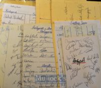 Huge Rugby Autographs Collection: Hundreds of rugby player autographs in a variety of formats,