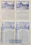 1947/48 Midland League match programmes Shrewsbury Town (Champions) v Scunthorpe Utd, v Denaby