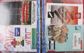 1953 to 1999 & after Wales v NZ, Maoris & Australia Rugby Programme collection (21): The Welsh