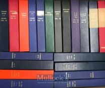 Selection of Football Programme Binders varying detailing such as FA Cup, Milk Cup Ties, Ipswich