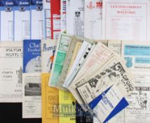 Selection of Assorted football programme to include 1948/49 Guildford City v Chelmsford City (