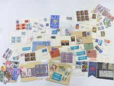 Early QEII mint stamps including blocks, some covers and booklets, including August 1963 3/- booklet