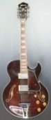 Ibanez Artcore series model AK-85-DYS-12-01 semi acoustic electric guitar, with 'tobacco lacquer'