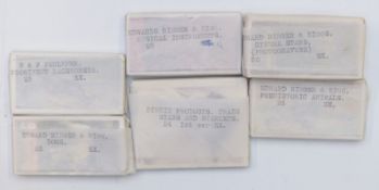 Edward Ringer and Bigg, W & F Faulkner and Dinkie Products cigarette cards, six sets including Stars