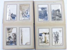 Two WWII and WWI interest autograph albums one including Upper Hexford Entertainers, Halton