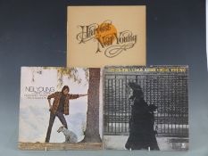 Neil Young - Everybody Knows This is Nowhere (RSLP6344 Tan), Goldrush (K44088), Harvest (K54005)