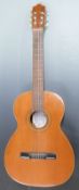 Jose Ramirez classical guitar, Madrid label, fitted with 6 nylon strings