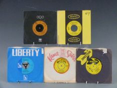 Approximately 120 singles including a Moody Blues Emidisc, Soul, Reggae etc