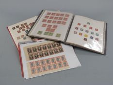 Two stockbooks of stamps containing GB Victoria - George VI and including 1d black x2, a range of
