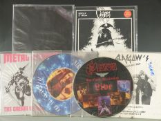 Nirvana - Come As You Are 12 inch picture disc (Get21714), Saxon - The Eagle Has Landed picture disc