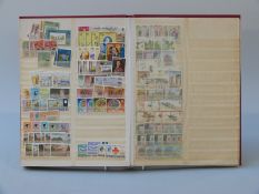 Commonwealth stockbook including some earlier St Helena and Leeward Islands