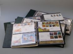 Five albums of GB first day covers 1970-2005