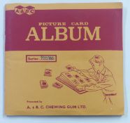 A+BC chewing/bubble gum card album of American civil war interest, 88 cards