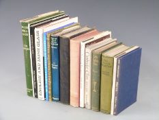 Seventeen books relating to English glass including English Table Glass, Bristol Glass, English