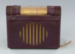 Murphy 1950s A100 bakelite vintage radio.