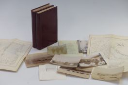 A Complete Epitome of Practical Navigation in two volumes, 1872 inscribed Thomas Newland Rosser of