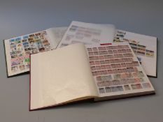Three stockbooks of GB stamps Victoria QEII