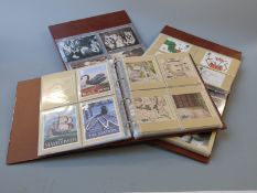 Eight albums of GB P.H.Q cards