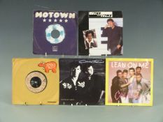 Approximately 300 singles mostly 1970s and 1980s