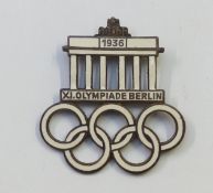 Munich Olympics enamelled badge 