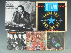 A case of approximately 50 x 12inch singles and approximately 120 7inch singles