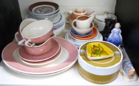 Collection of Susie Cooper ceramics, Bjorn Wimblad, Royal Doulton, Brambly Hedge Seasons plates x 4