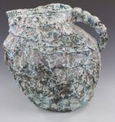 An exceptionally large retro pottery jug H51cm max diameter 56cm