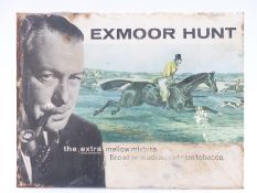 Exmoor Hunt pipe tobacco sign 18 x 23cm