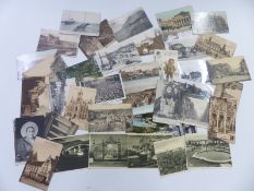 Approximately 50 postcards including Gloucester interest Lower Lode saloon steamer postcard,