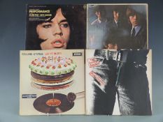 The Rolling Stones - 9 LPs including Sticky Fingers, Let It Bleed etc