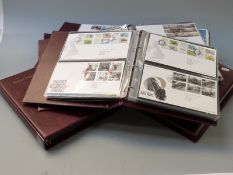 Seven albums of Great Britain first day covers