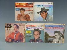 Over 50 Elvis Presley EPs and singles