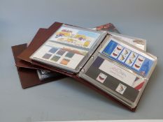 Seven albums of GB presentation packs