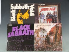 Black Sabbath - 13 albums and two box sets including Black Sabbath, Paranoid, Master of Reality,