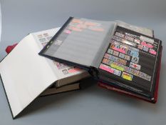 Seven stockbooks and loose album pages of Commonwealth stamps, all periods and wide selection