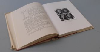 New and unused, 1946 stamp book British Line engraved stamps, Twopence Blue Studies of plates 1-15