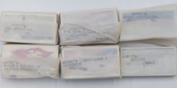 Ogden's cigarette cards, six individually wrapped sets with catalogue notes, includes Smugglers,