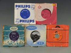 Approximately 200 singles mostly 1950s and 1960s