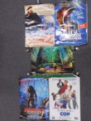 Five film posters from the 1990s to include Dances with Wolves, Predator 2 and Kindergarten Cop,