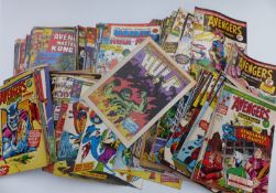 A collection of Marvel/ Superhero comics