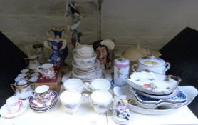 Royal Doulton The Coppice pattern tureen, Royal Worcester Evesham dinner ware, Royal Doulton