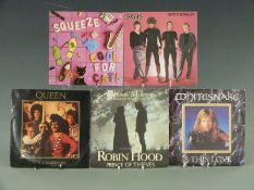 Approximately 120 singles mostly 70s and 80s