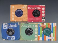 Approximately 200 singles mostly 1950s and 1960s