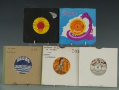 Approximately 60 Reggae singles, labels including Trojan, Horse, Cactus