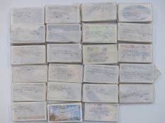 Churchman's cigarette cards, approximately 25 individually wrapped sets with catalogue notes,