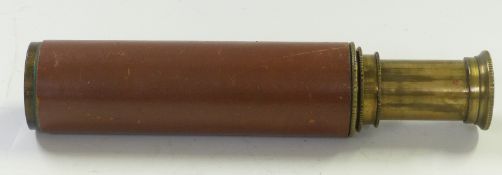 Three-drawer Britannic telescope, entered for sale by direct descendants of Thomas Newland Rosser (